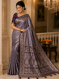 Mashru Silk Saree with Blouse Piece | Traditional Indian Silk Saree | Elegant Ethnic Wear